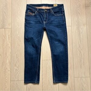 Diesel Men's Dark Blue Denim Jeans Only The Brave Waist 36 Button Fly